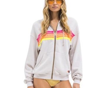 Aviator Nation zip up hoodie